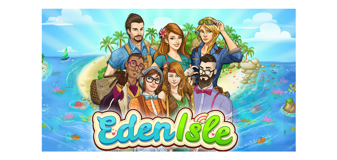 Eden Isle: Resort Paradise game app promotional image